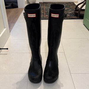 Hunter Classic Black Tall Boots